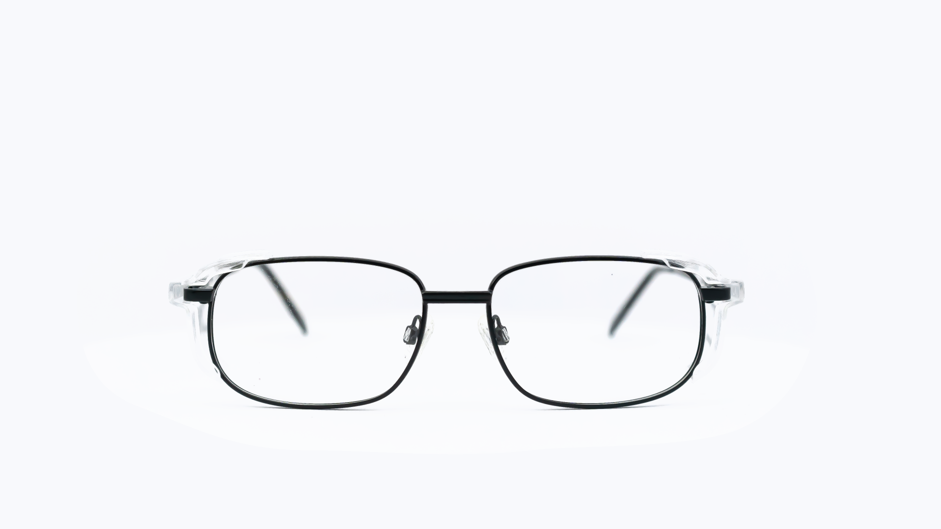 201BLK54 Duke in Black prescription safety frame