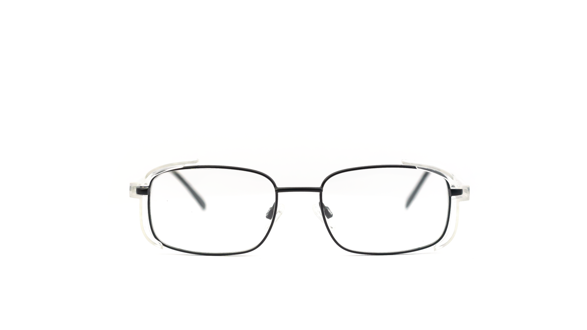 206BLK53 Oxford in Black prescription safety frame
