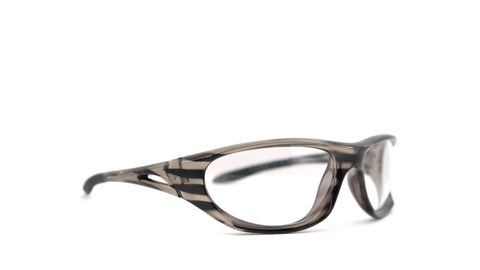 603BLK6415 Panther in Black Tiger prescription safety frame