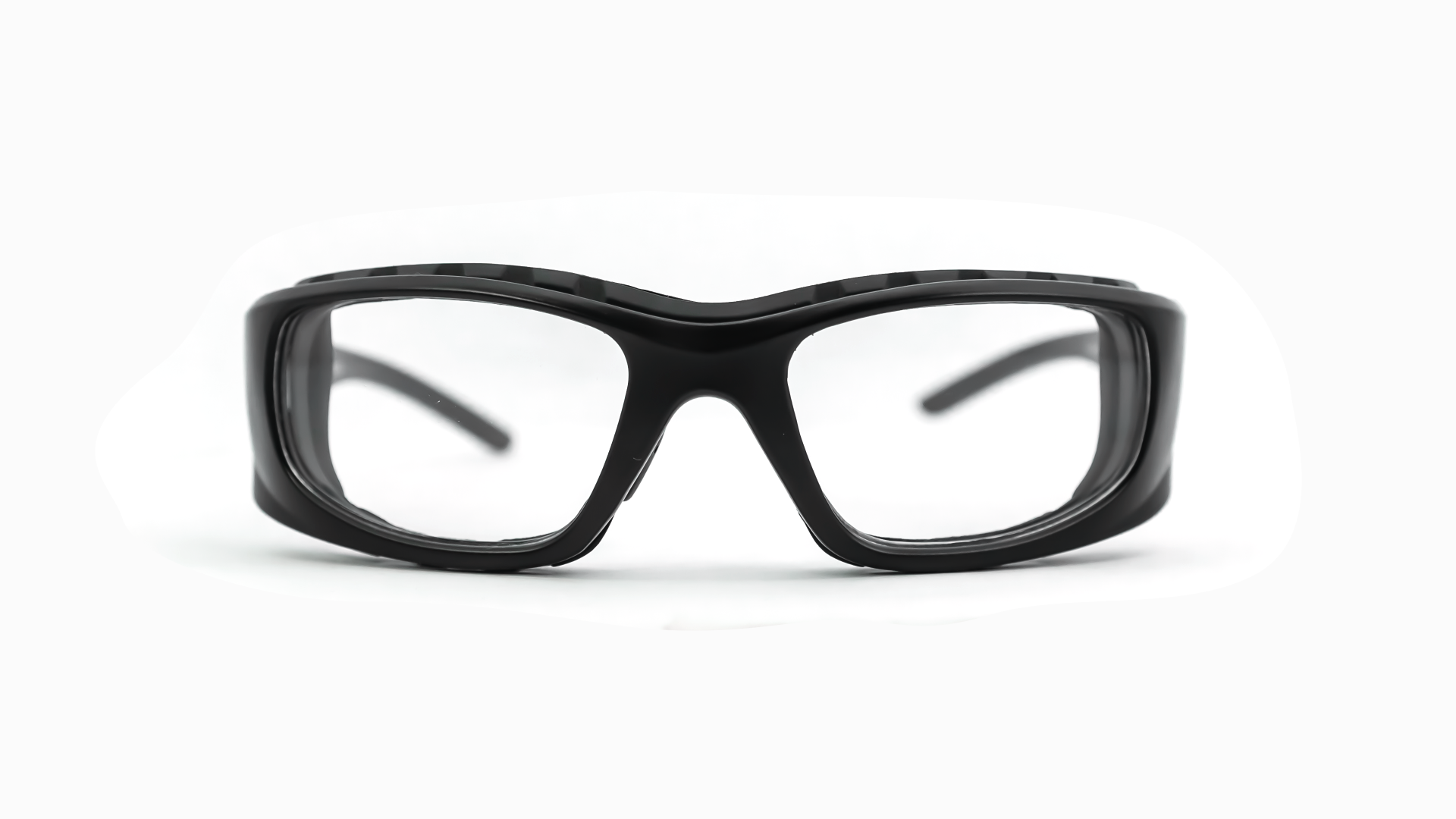 607BLK60 Viper in Black prescription safety frame