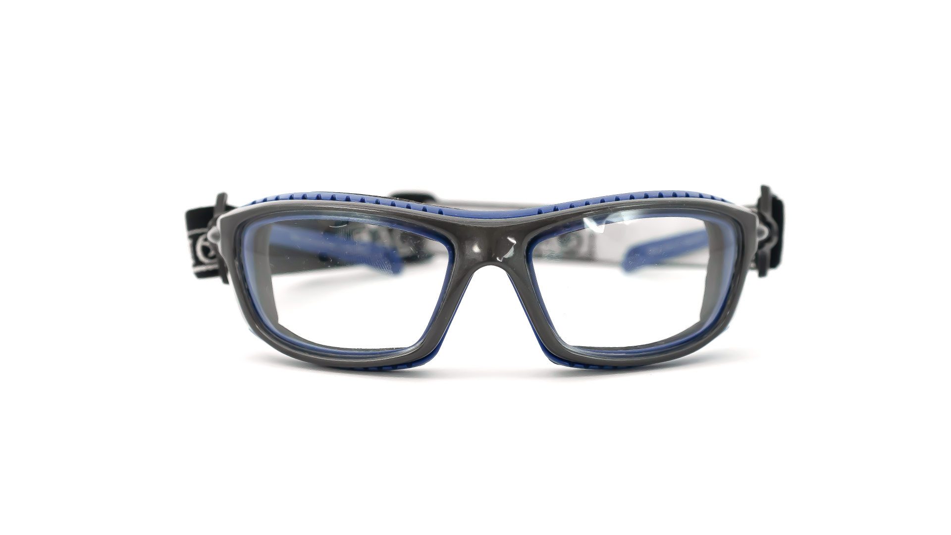 609 Ethan in Grey prescription safety frame