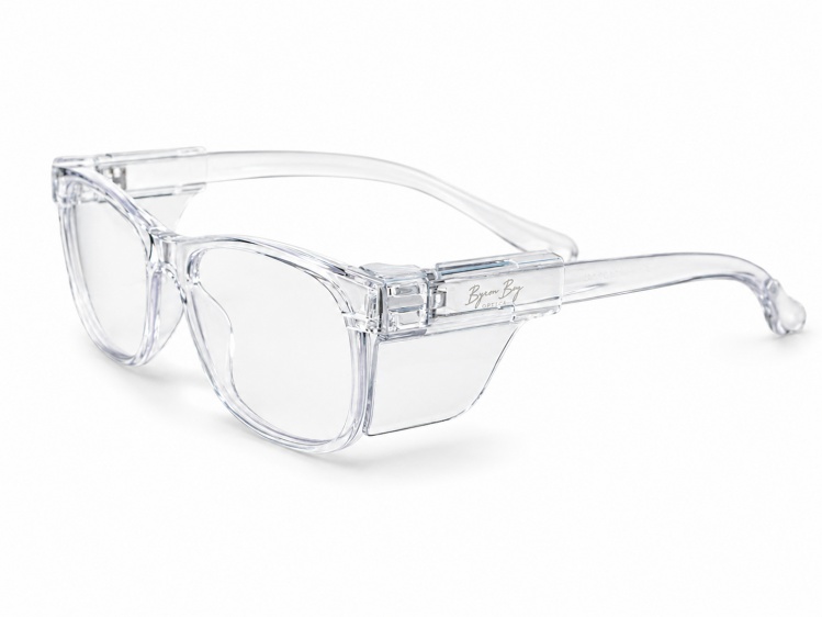 705 Gabriel in Clear prescription safety frame