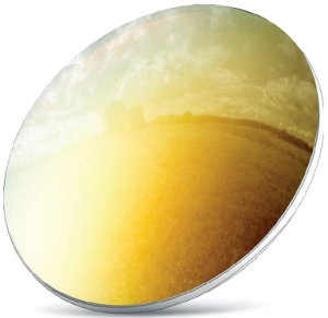 Gold Mirror Coat Lens